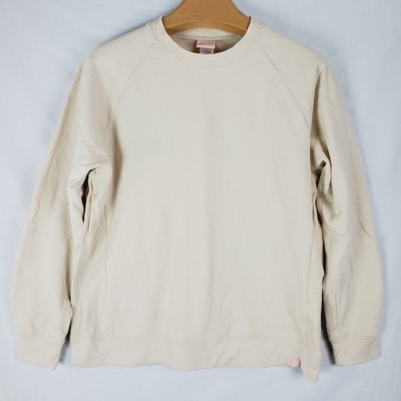 Thirdlove Weekend Terry Sweatshirt Large Cream Color - Picture 1 of 4